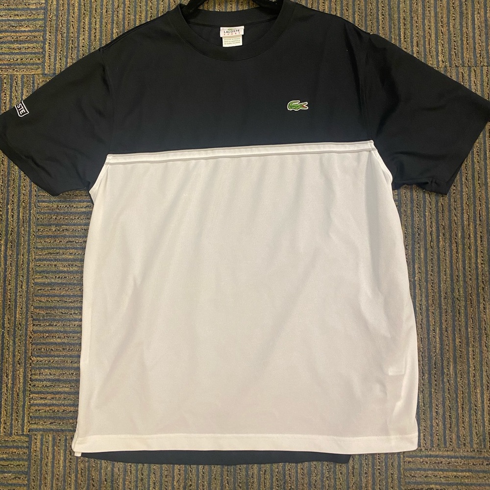 Lacoste Sport Big Croc Logo Performance Shirt (L)